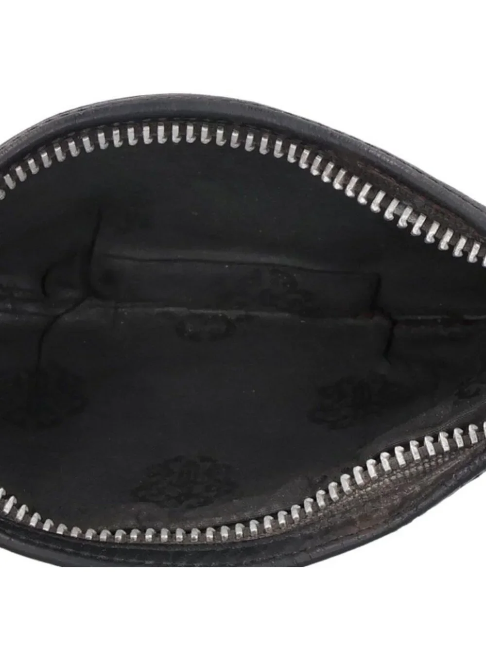 Chrome Hearts Zpr Chng Change Purse 2 Daga Zip Coin Case